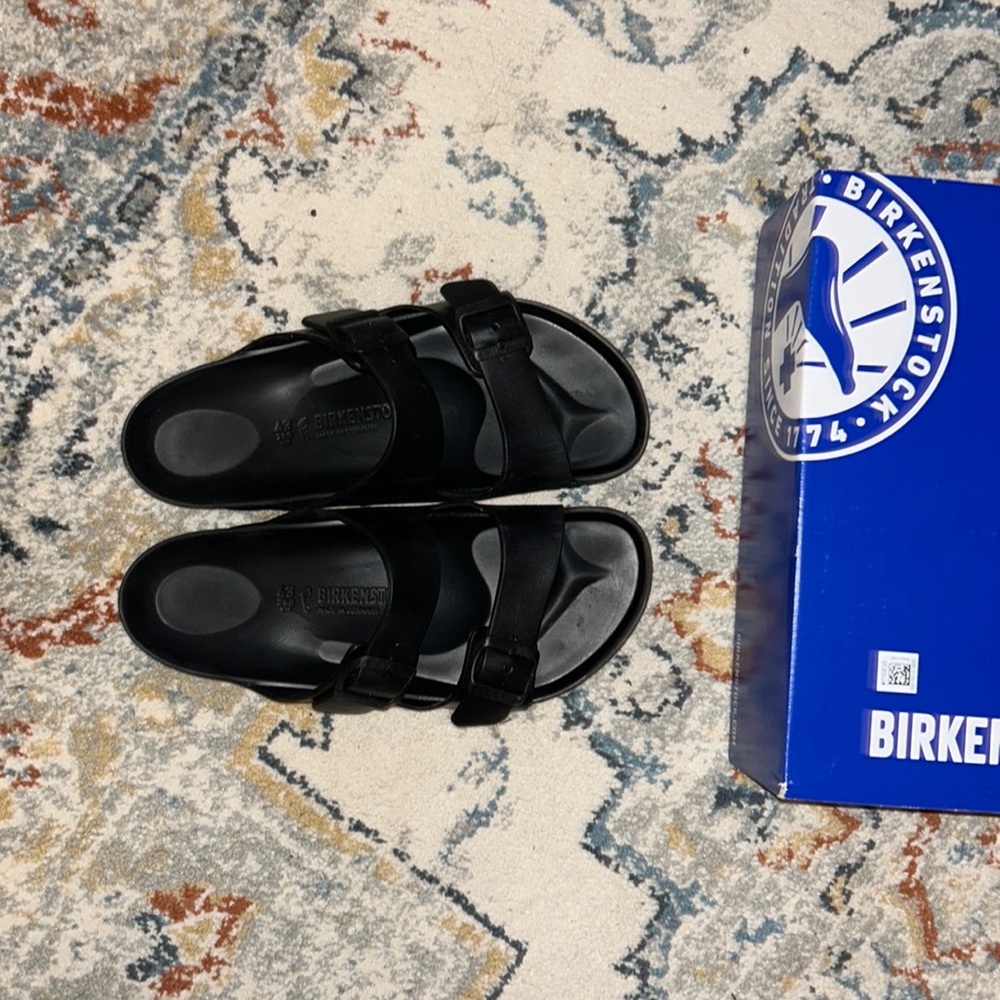 Birkenstock Arizona EVA - Men’s 10-10.5 - 43 - Black
